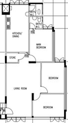 Blk 606 Bedok Reservoir Road (Bedok), HDB 4 Rooms #576699411